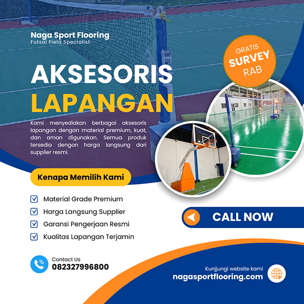 spesialis pembuatan aksesoris lapangan